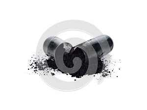 Charcoal capsules