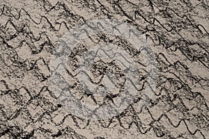 Charcoal drawing pattern on paper background