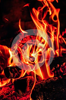 Charcoal fire terapeutic perfect background