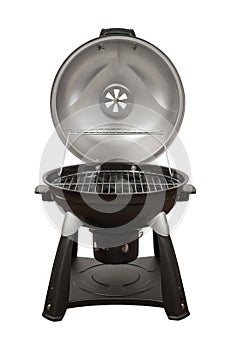 Charcoal Grill isolated with a clipping path