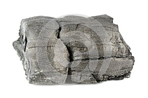 Charcoal Isolated on White Background