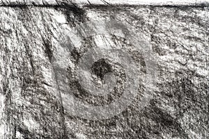 Charcoal on paper drowing background texture