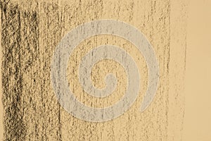 Charcoal pattern drawing on yellow paper background texture