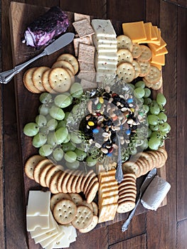 Charcuterie board, appetizer tray