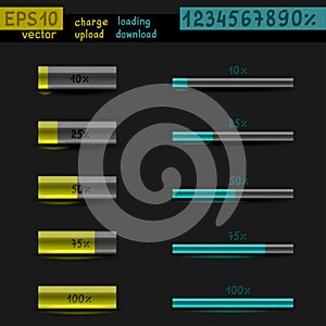 Charge loading download upload template