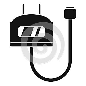 Charge vape set icon, simple style