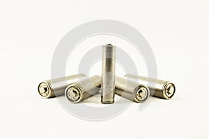 Chargeable batteries isolated AA type