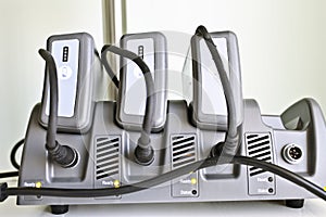 Charger for specialized batteries.