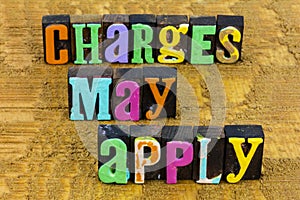 Charges charge apply hidden fee invoice energy power charge pay expense