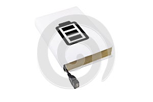 Charging a book connected to USB