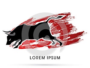 Charging Bull, fighting bull