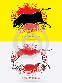 Charging Bull, fighting bull