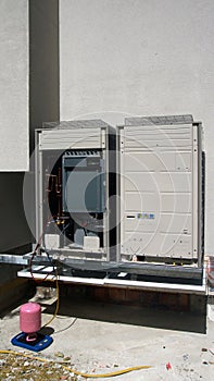 Charging HVAC system