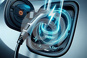 charging a hybrid electric car battery