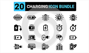 Charging Icon Bundle