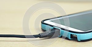 Charging smart phone