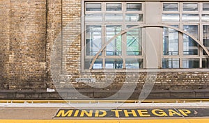 Charing Cross mind the gap