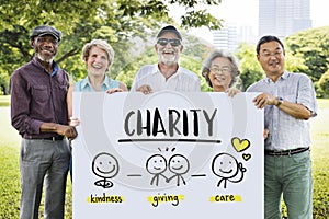 Charity Community Share Help Concept photo