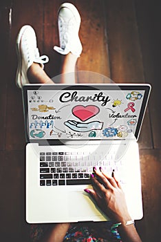 Charity Donate Welfare Generosity Charitable Giving Concept