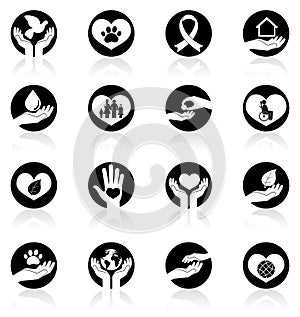 Charity and Donation Icons