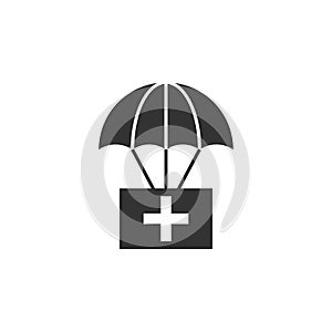 Charity, first aid icon. Element charity icon. Premium quality graphic design icon. Signs and symbols collection icon for websites