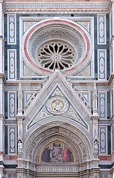 Charity among the founders of Florentine philanthropic institutions, Florence Cathedral