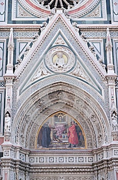 Charity among the founders of Florentine philanthropic institutions, Florence Cathedral