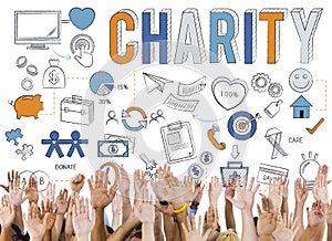 Charity Help Give Care Hope Donate Concept