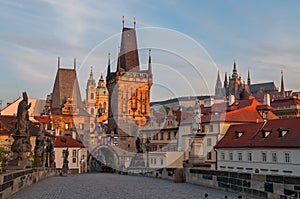 Charle`s bridge in Praque