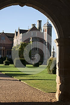 Charlecote Park through the archway