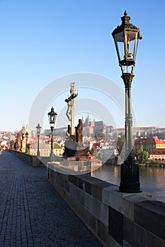 Charles Bridge At Dawn