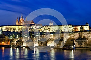 Charles Bridge at Night