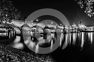 Charles Bridge Night