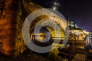 Charles Bridge Night