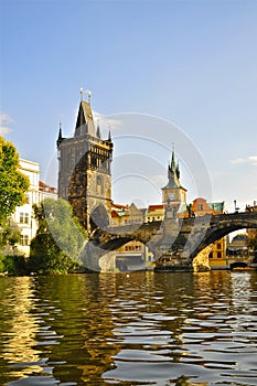 Charles Bridge Old Town Tower, Prague