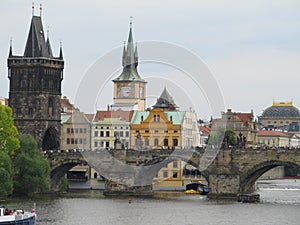 Charles bridge in Prague