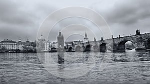 Charles bridge in Prague