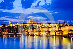 Charles Bridge, Prague Castle, Czech Republic