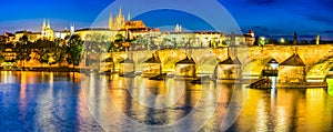 Charles Bridge, Prague Castle, Czech Republic