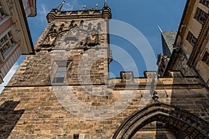 Charles Bridge tower, Mala Strana side, Prague