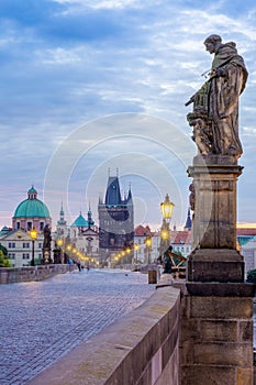 The Charles Bridge walkway photo