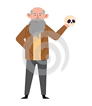 charles darwin illustration