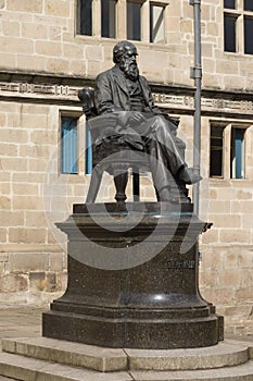 Charles Darwin Statue Shrewsbury