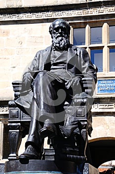 Charles Darwin Statue, Shrewsbury.