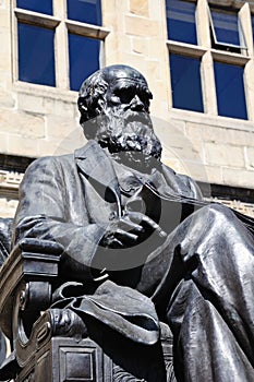 Charles Darwin Statue, Shrewsbury.