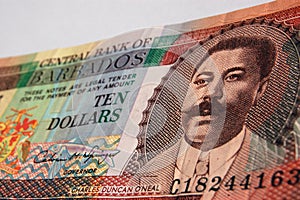 Charles Duncan O'Neal Barbados banknote
