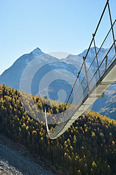 Charles Kuonen suspension bridge