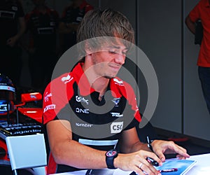 Charles Pic at Moscow City Racing