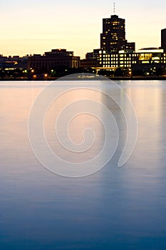 The Charles River Boston eastern Massachusetts.