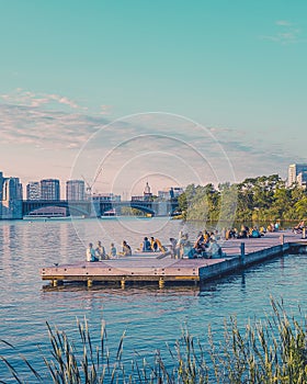 Boston in Summer | charles river esplanade